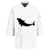 Eight Pearl Button Chef Coat with Thermometer Pocket Thumbnail