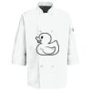 Eight Pearl Button Chef Coat with Thermometer Pocket Thumbnail