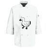 Eight Pearl Button Chef Coat with Thermometer Pocket Thumbnail