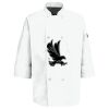 Eight Pearl Button Chef Coat with Thermometer Pocket Thumbnail