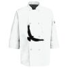 Eight Pearl Button Chef Coat with Thermometer Pocket Thumbnail
