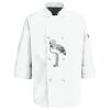 Eight Pearl Button Chef Coat with Thermometer Pocket Thumbnail
