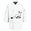 Eight Pearl Button Chef Coat with Thermometer Pocket Thumbnail