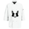 Eight Pearl Button Chef Coat with Thermometer Pocket Thumbnail