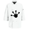Eight Pearl Button Chef Coat with Thermometer Pocket Thumbnail