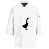 Eight Pearl Button Chef Coat with Thermometer Pocket Thumbnail