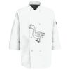 Eight Pearl Button Chef Coat with Thermometer Pocket Thumbnail