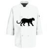 Eight Pearl Button Chef Coat with Thermometer Pocket Thumbnail