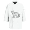 Eight Pearl Button Chef Coat with Thermometer Pocket Thumbnail