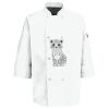 Eight Pearl Button Chef Coat with Thermometer Pocket Thumbnail