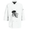 Eight Pearl Button Chef Coat with Thermometer Pocket Thumbnail