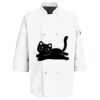Eight Pearl Button Chef Coat with Thermometer Pocket Thumbnail