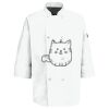 Eight Pearl Button Chef Coat with Thermometer Pocket Thumbnail
