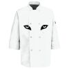 Eight Pearl Button Chef Coat with Thermometer Pocket Thumbnail