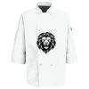 Eight Pearl Button Chef Coat with Thermometer Pocket Thumbnail