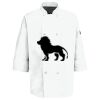 Eight Pearl Button Chef Coat with Thermometer Pocket Thumbnail
