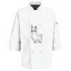 Eight Pearl Button Chef Coat with Thermometer Pocket Thumbnail