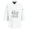 Eight Pearl Button Chef Coat with Thermometer Pocket Thumbnail