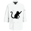 Eight Pearl Button Chef Coat with Thermometer Pocket Thumbnail