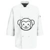 Eight Pearl Button Chef Coat with Thermometer Pocket Thumbnail