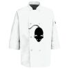 Eight Pearl Button Chef Coat with Thermometer Pocket Thumbnail