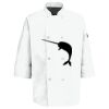 Eight Pearl Button Chef Coat with Thermometer Pocket Thumbnail