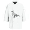 Eight Pearl Button Chef Coat with Thermometer Pocket Thumbnail