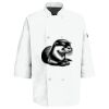 Eight Pearl Button Chef Coat with Thermometer Pocket Thumbnail