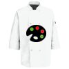 Eight Pearl Button Chef Coat with Thermometer Pocket Thumbnail