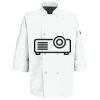 Eight Pearl Button Chef Coat with Thermometer Pocket Thumbnail