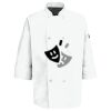 Eight Pearl Button Chef Coat with Thermometer Pocket Thumbnail