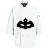 Eight Pearl Button Chef Coat with Thermometer Pocket Thumbnail