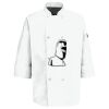 Eight Pearl Button Chef Coat with Thermometer Pocket Thumbnail