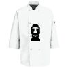 Eight Pearl Button Chef Coat with Thermometer Pocket Thumbnail