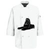 Eight Pearl Button Chef Coat with Thermometer Pocket Thumbnail