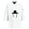 Eight Pearl Button Chef Coat with Thermometer Pocket Thumbnail
