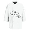 Eight Pearl Button Chef Coat with Thermometer Pocket Thumbnail