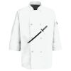 Eight Pearl Button Chef Coat with Thermometer Pocket Thumbnail