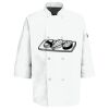 Eight Pearl Button Chef Coat with Thermometer Pocket Thumbnail
