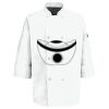 Eight Pearl Button Chef Coat with Thermometer Pocket Thumbnail