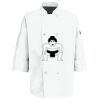 Eight Pearl Button Chef Coat with Thermometer Pocket Thumbnail