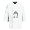 Eight Pearl Button Chef Coat with Thermometer Pocket Thumbnail