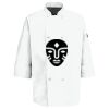Eight Pearl Button Chef Coat with Thermometer Pocket Thumbnail