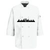 Eight Pearl Button Chef Coat with Thermometer Pocket Thumbnail