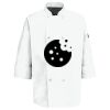 Eight Pearl Button Chef Coat with Thermometer Pocket Thumbnail