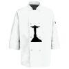 Eight Pearl Button Chef Coat with Thermometer Pocket Thumbnail