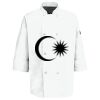 Eight Pearl Button Chef Coat with Thermometer Pocket Thumbnail