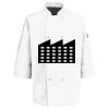 Eight Pearl Button Chef Coat with Thermometer Pocket Thumbnail