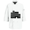Eight Pearl Button Chef Coat with Thermometer Pocket Thumbnail