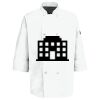 Eight Pearl Button Chef Coat with Thermometer Pocket Thumbnail
